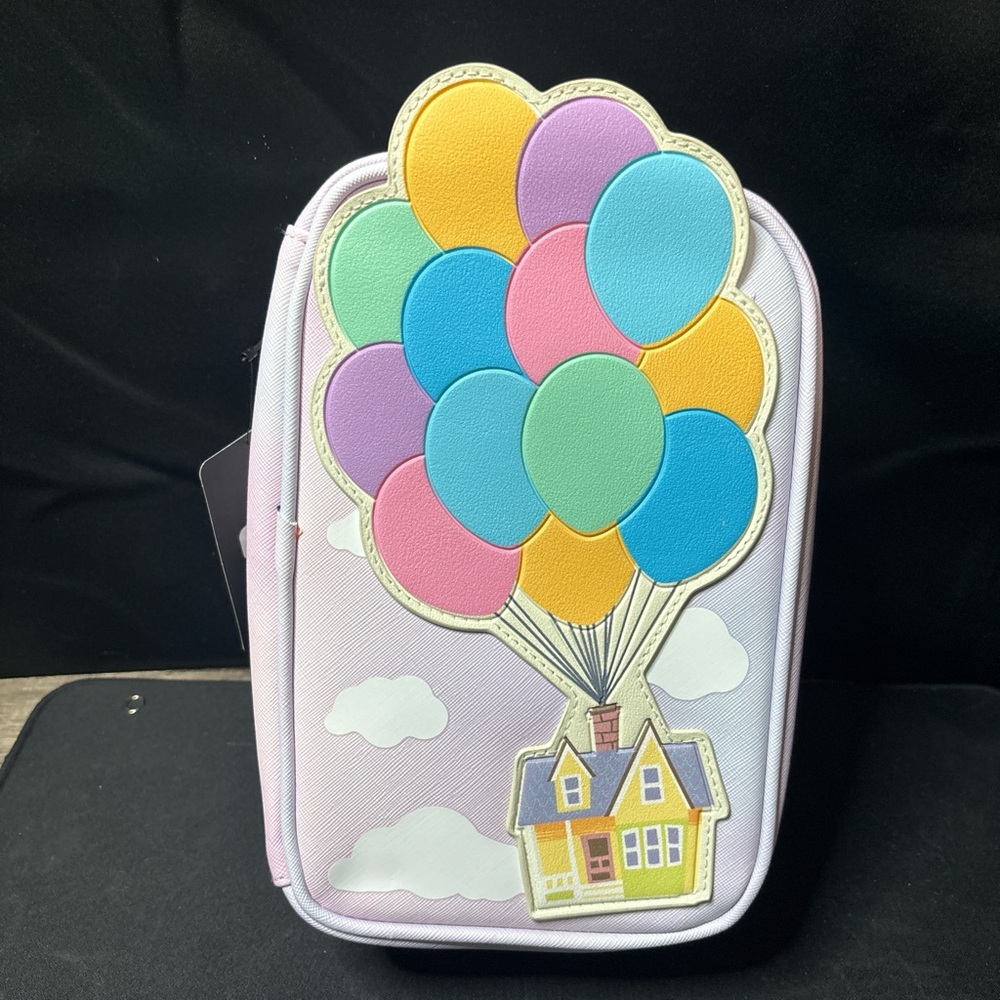 Bioworld Up House Balloon Cosmetic Bag - Multicolor